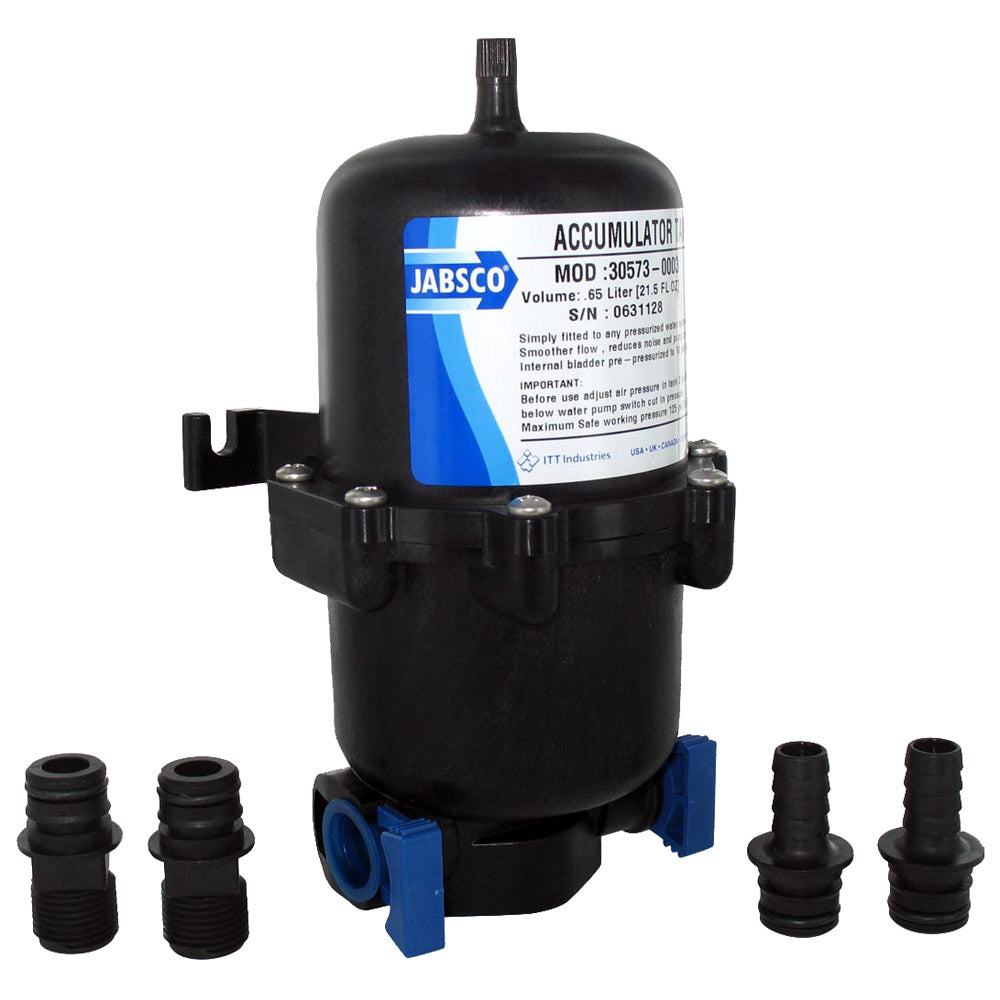 Jabsco .65L Mini Accumulator Tank w/Internal Bladder [30573-0003] - BuoyMart.com  Accessories Jabsco