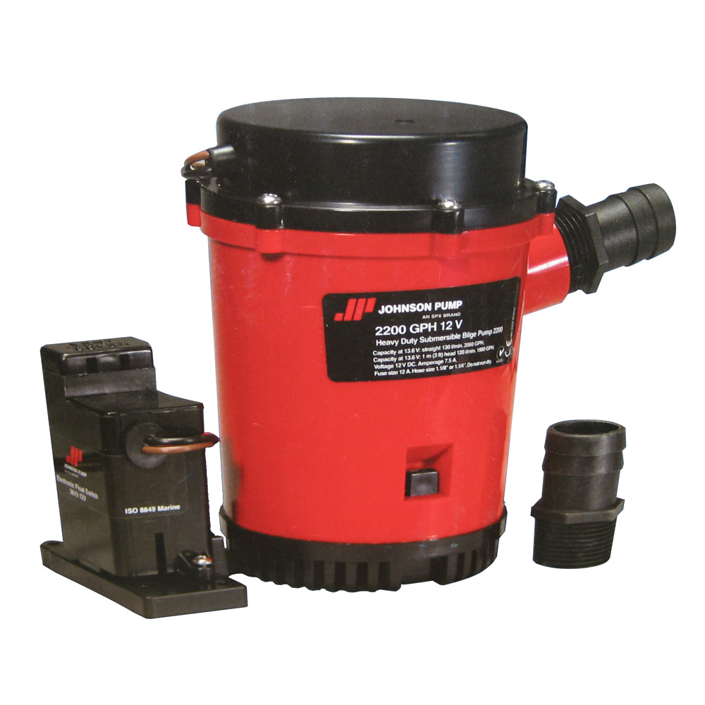 Johnson Pump 2200GPH Auto Bilge Pump w/Mag Switch - 12V [02204-00] - BuoyMart.com  Bilge Pumps Johnson Pump