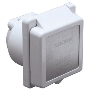 Marinco 301EL-B 30A Power Inlet - White - 125V [301EL-B] - BuoyMart.com  Shore Power Marinco