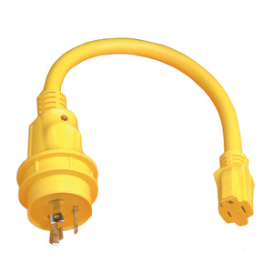 Marinco Pigtail Adapter - 15A Female to 30A Male [105SPP] - BuoyMart.com  Shore Power Marinco