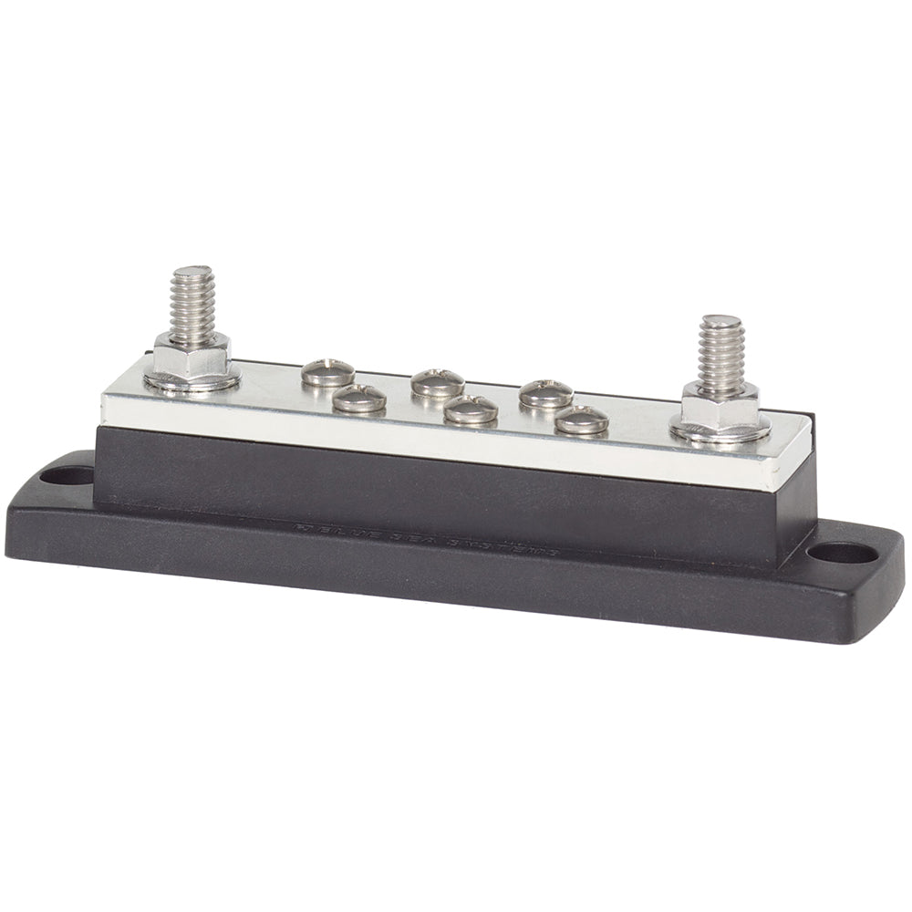 Blue Sea 2128 Maxibus 6 x #10-24(Screws) w/2 x 516"(Studs) [2128] - BuoyMart.com  Busbars, Connectors & Insulators Blue Sea Systems