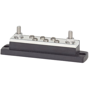 Blue Sea 2128 Maxibus 6 x #10-24(Screws) w/2 x 516"(Studs) [2128] - BuoyMart.com  Busbars, Connectors & Insulators Blue Sea Systems
