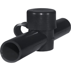 Blue Sea 4002 Cable Cap Dual Entry - Black [4002] - BuoyMart.com  Busbars, Connectors & Insulators Blue Sea Systems