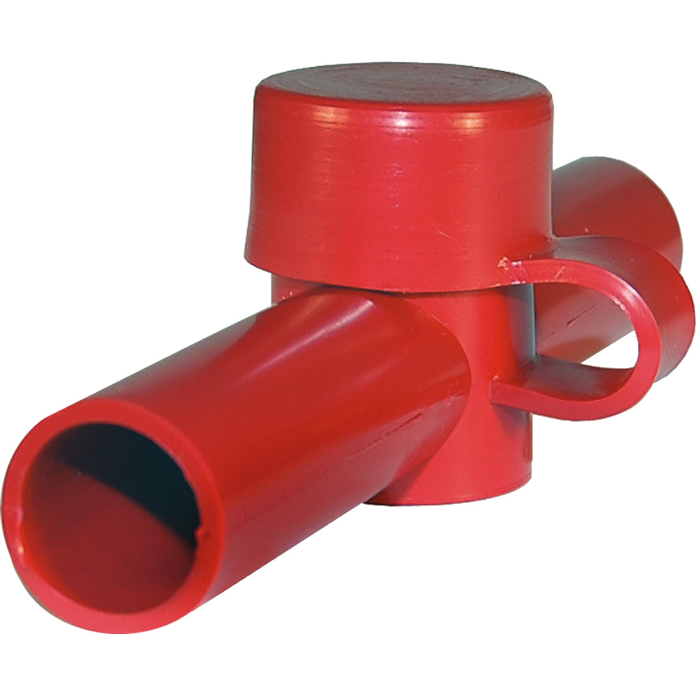 Blue Sea 4003 Cable Cap Dual Entry - Red [4003] - BuoyMart.com  Busbars, Connectors & Insulators Blue Sea Systems