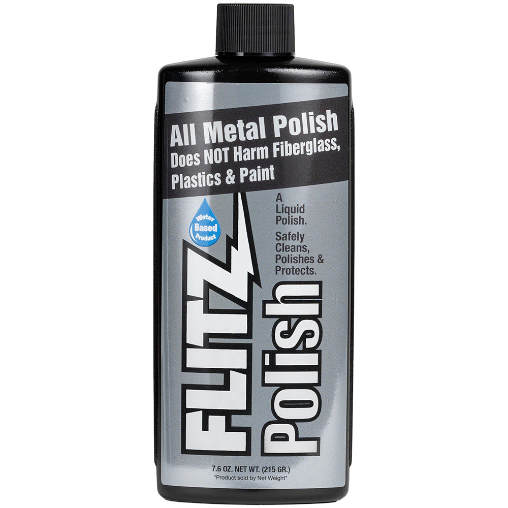 Flitz Polish - Liquid - 7.6 oz. Bottle [LQ 04587] - BuoyMart.com  Cleaning Flitz