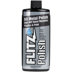 Flitz Polish - Liquid - 7.6 oz. Bottle [LQ 04587] - BuoyMart.com  Cleaning Flitz
