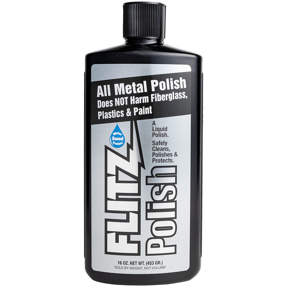 Flitz Polish - Liquid - 16 oz. Bottle [LQ 04506] - BuoyMart.com  Cleaning Flitz