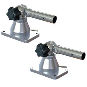 TACO Grand Slam 170 Outrigger Top Mounts - 1-1/8" (Pair) [GS-170] - BuoyMart.com  Outrigger Accessories TACO Marine