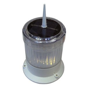 Dock Edge Solar Piling Cap Light [96-268-F] - BuoyMart.com  Piling Caps Dock Edge