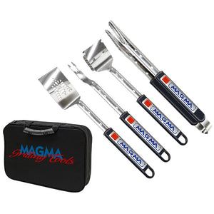 Magma Telescoping Grill Tool Set  - 5-Piece [A10-132T] - BuoyMart.com  Deck / Galley Magma