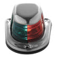 Attwood 1-Mile Deck Mount, Bi-Color Red/Green Combo Sidelight - 12V - Stainless Steel Housing [66318-7] - BuoyMart.com  Navigation Lights Attwood Marine