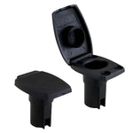Attwood Oval 2-Pin Base f/Angled Pole - Black [91022-7] - BuoyMart.com  Accessories Attwood Marine