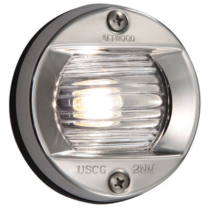 Attwood Vertical, Flush Mount Transom Light - Round [6356D7] - BuoyMart.com  Navigation Lights Attwood Marine