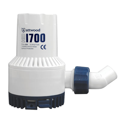 Attwood Heavy-Duty Bilge Pump 1700 Series - 12V - 1700 GPH [4730-4] - BuoyMart.com  Bilge Pumps Attwood Marine