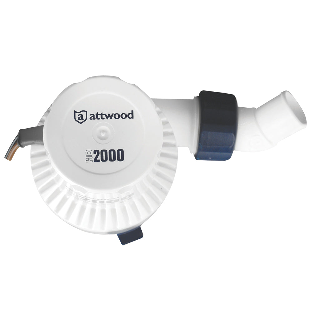 Attwood Heavy-Duty Bilge Pump 2000 Series - 12V - 2000 GPH [4760-4] - BuoyMart.com  Bilge Pumps Attwood Marine