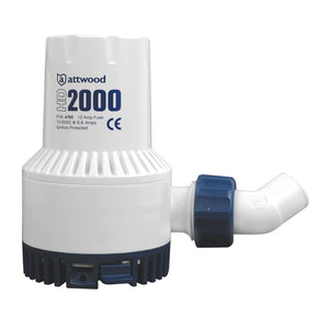 Attwood Heavy-Duty Bilge Pump 2000 Series - 12V - 2000 GPH [4760-4] - BuoyMart.com  Bilge Pumps Attwood Marine