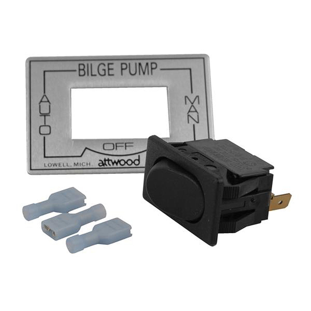Attwood 3-Way Auto/Off/Manual Bilge Pump Switch [7615A3] - BuoyMart.com  Bilge Pumps Attwood Marine