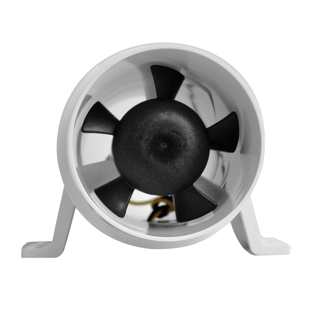 Attwood Turbo 3000 Series Water-Resitant, In-Line Blower - 12V - White [1733-4] - BuoyMart.com  Blowers & Heaters Attwood Marine