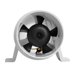 Attwood Turbo 3000 Series Water-Resitant, In-Line Blower - 12V - White [1733-4] - BuoyMart.com  Blowers & Heaters Attwood Marine
