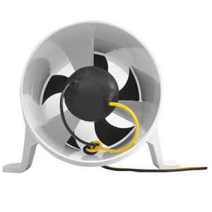 Attwood Turbo 4000 Series II Water-Resistant, In-Line Blower - 12V - White [1749-4] - BuoyMart.com  Blowers & Heaters Attwood Marine