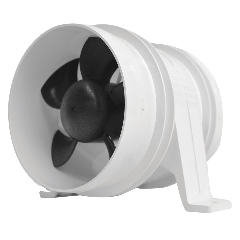 Attwood Turbo 4000 Series II Water-Resistant, In-Line Blower - 12V - White [1749-4] - BuoyMart.com  Blowers & Heaters Attwood Marine
