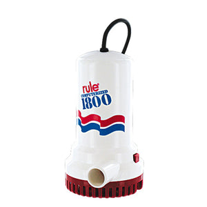 Rule A53D 1800 GPH Non-Automatic 110V Pump [A53D] - BuoyMart.com  Bilge Pumps Rule