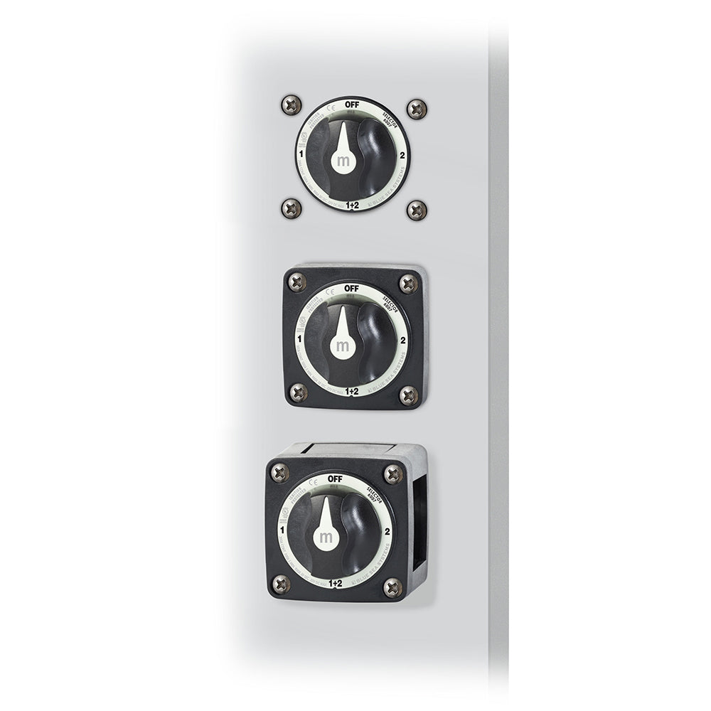 Blue Sea 6007200 Battery Switch Mini - 4 Position - Black [6007200] - BuoyMart.com  Battery Management Blue Sea Systems