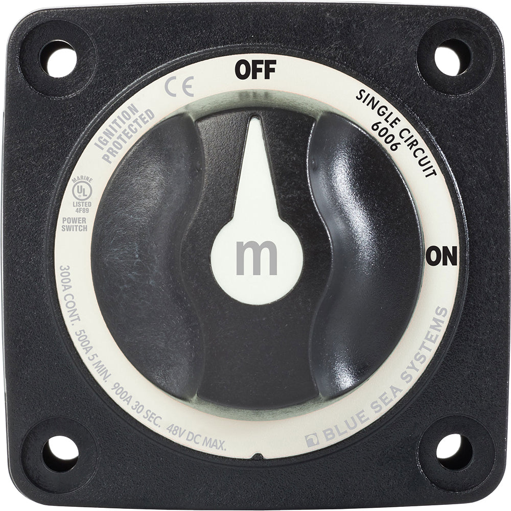 Blue Sea 6006200 Battery Switch Mini ON/OFF - Black [6006200] - BuoyMart.com  Battery Management Blue Sea Systems