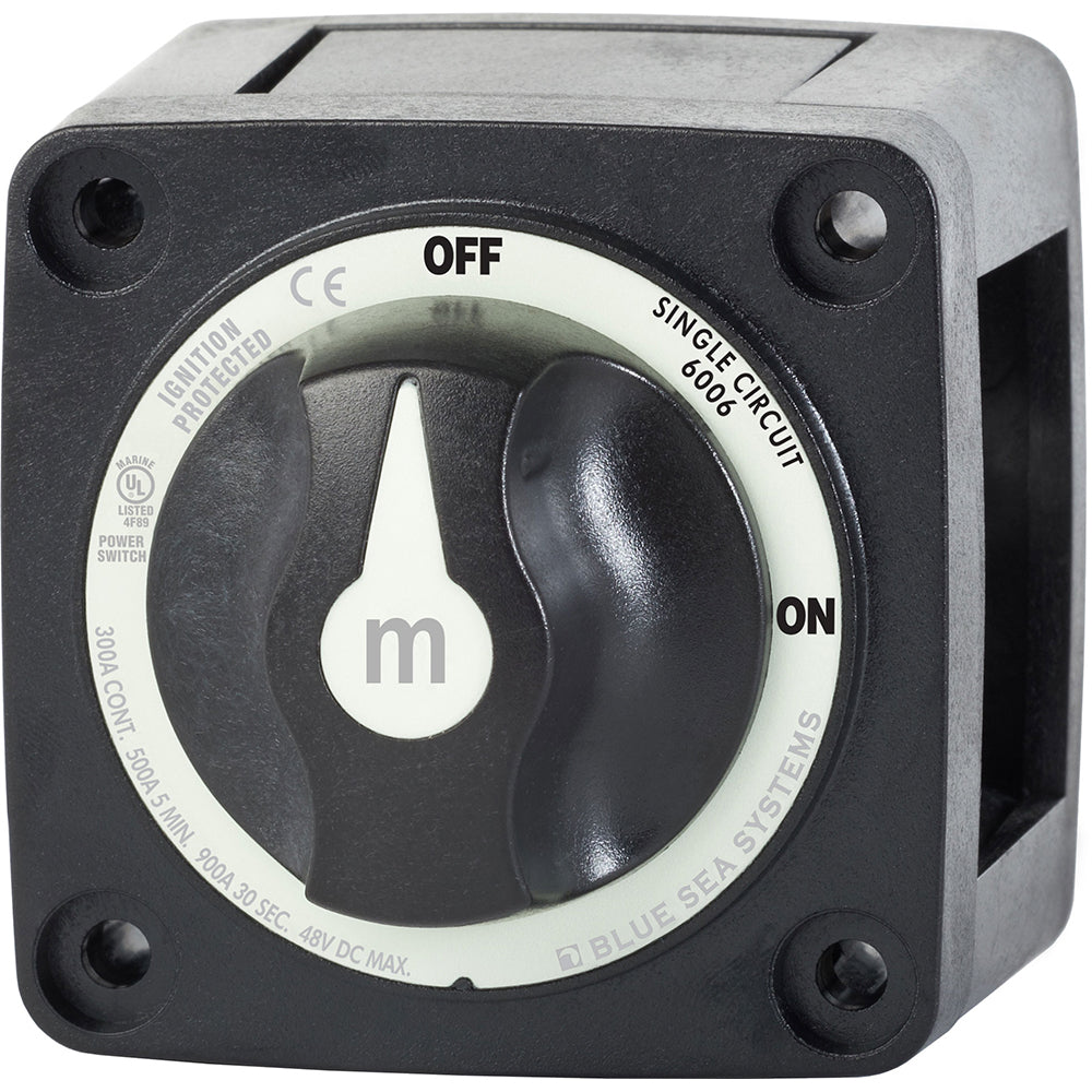 Blue Sea 6006200 Battery Switch Mini ON/OFF - Black [6006200] - BuoyMart.com  Battery Management Blue Sea Systems