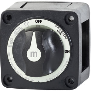 Blue Sea 6006200 Battery Switch Mini ON/OFF - Black [6006200] - BuoyMart.com  Battery Management Blue Sea Systems