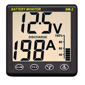 Clipper BM-2 Battery Monitor w/Shunt - 200Amp [BM-2] - BuoyMart.com  Meters & Monitoring Clipper