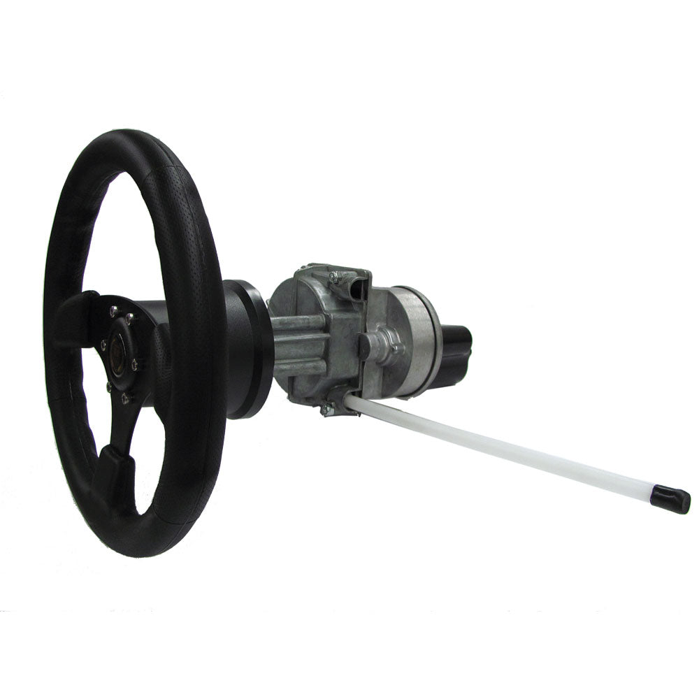 Octopus Type S Straight Shaft f/Mounting Behind the Dash f/Mechanical Drive Systems - Includes 90 Degree Bezel Kit [OCTAFMDMSW] - BuoyMart.com  Autopilots Octopus Autopilot Drives
