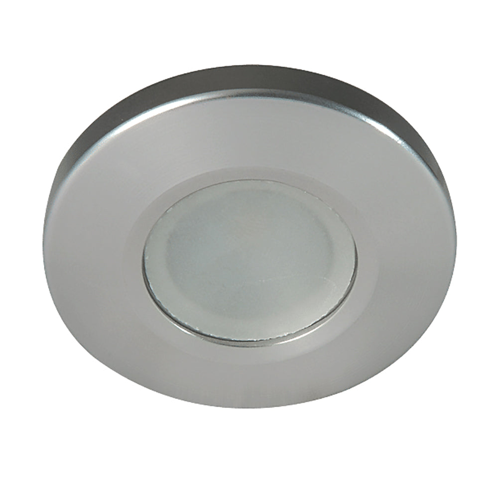 Lumitec Orbit - Flush Mount Down Light - Brushed Finish - White Non-Dimming [112503] - BuoyMart.com  Dome/Down Lights Lumitec