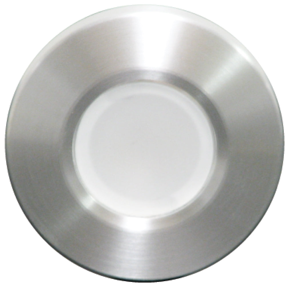 Lumitec Orbit - Flush Mount Down Light - Brushed Finish - White Non-Dimming [112503] - BuoyMart.com  Dome/Down Lights Lumitec