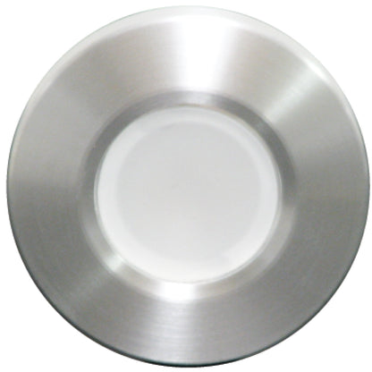 Lumitec Orbit - Flush Mount Down Light - Brushed Finish - White Non-Dimming [112503] - BuoyMart.com  Dome/Down Lights Lumitec