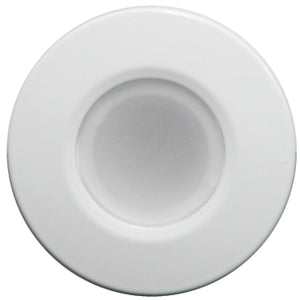 Lumitec Orbit - Flush Mount Down Light - White Finish - 2-Color Blue/White Dimming [112521] - BuoyMart.com  Dome/Down Lights Lumitec
