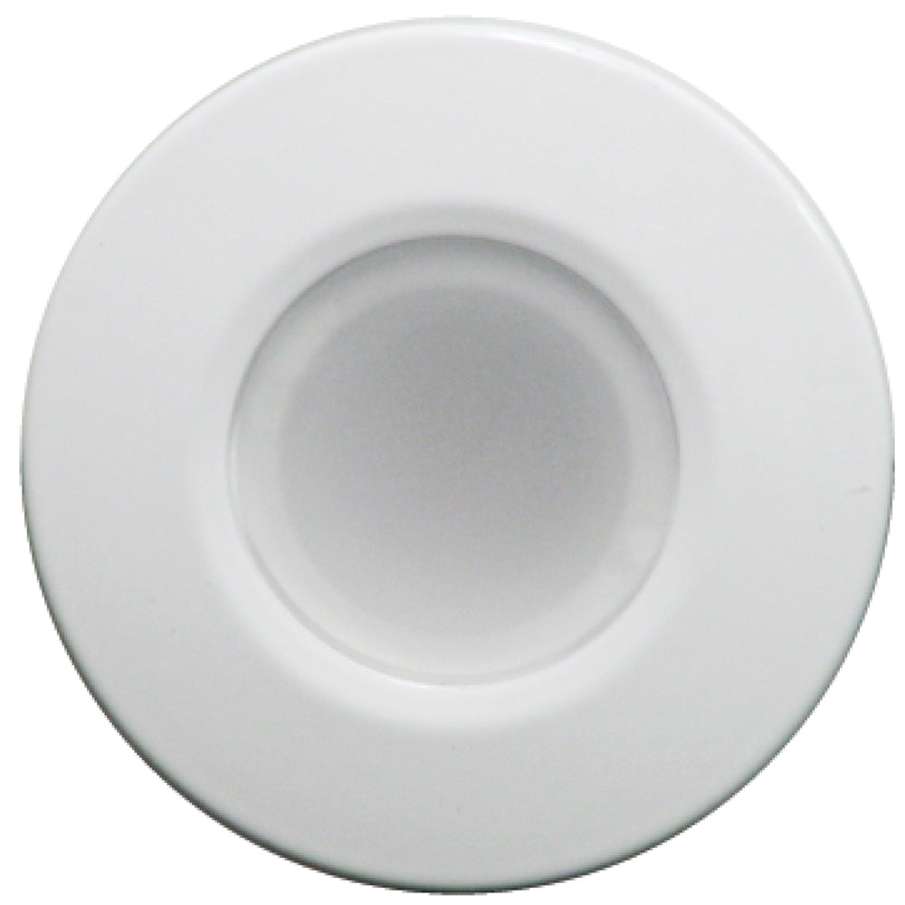 Lumitec Orbit - Flush Mount Down Light - White Finish - White Non-Dimming [112523] - BuoyMart.com  Dome/Down Lights Lumitec