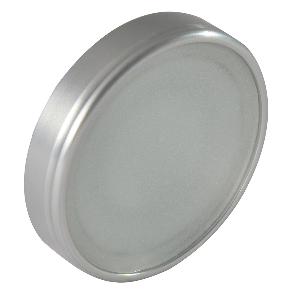 Lumitec Halo - Flush Mount Down Light - Brushed Finish - 4-Color White/Blue/Red/Purple Non-Dimming [112800] - BuoyMart.com  Dome/Down Lights Lumitec