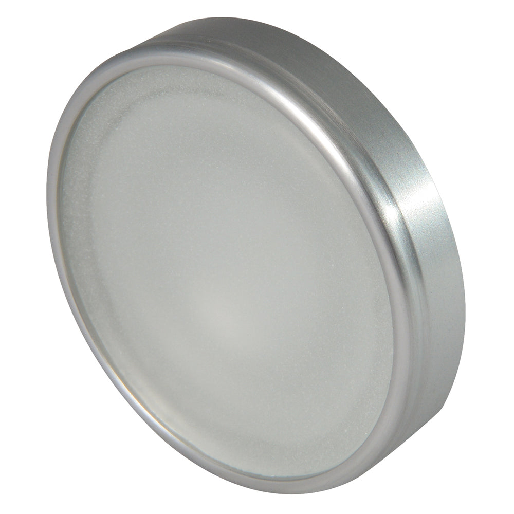 Lumitec Halo - Flush Mount Down Light - Brushed Finish - 4-Color White/Blue/Red/Purple Non-Dimming [112800] - BuoyMart.com  Dome/Down Lights Lumitec