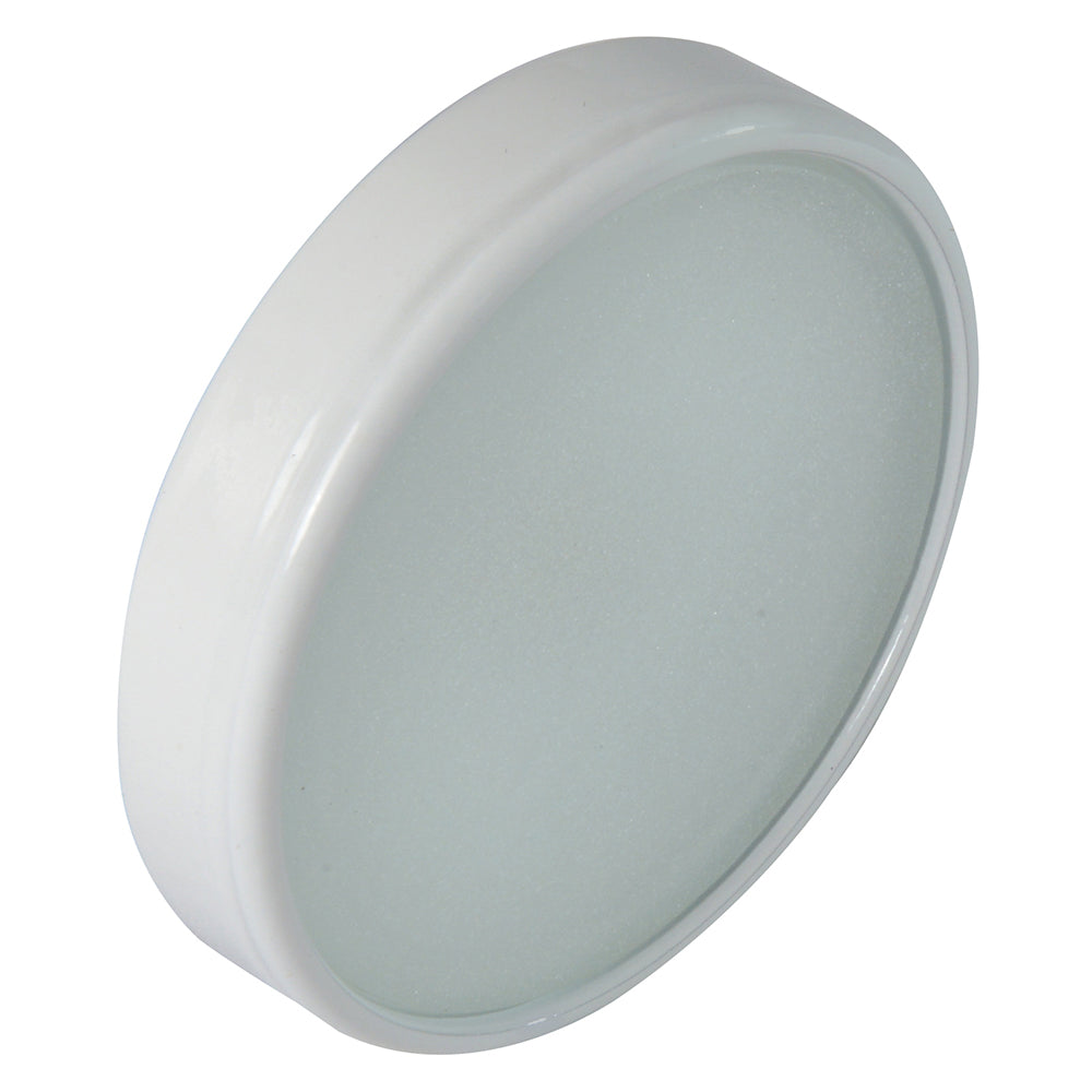 Lumitec Halo - Flush Mount Down Light - White Finish - 3-Color Red/Blue Non-Dimming w/White Dimming [112828] - BuoyMart.com  Dome/Down Lights Lumitec