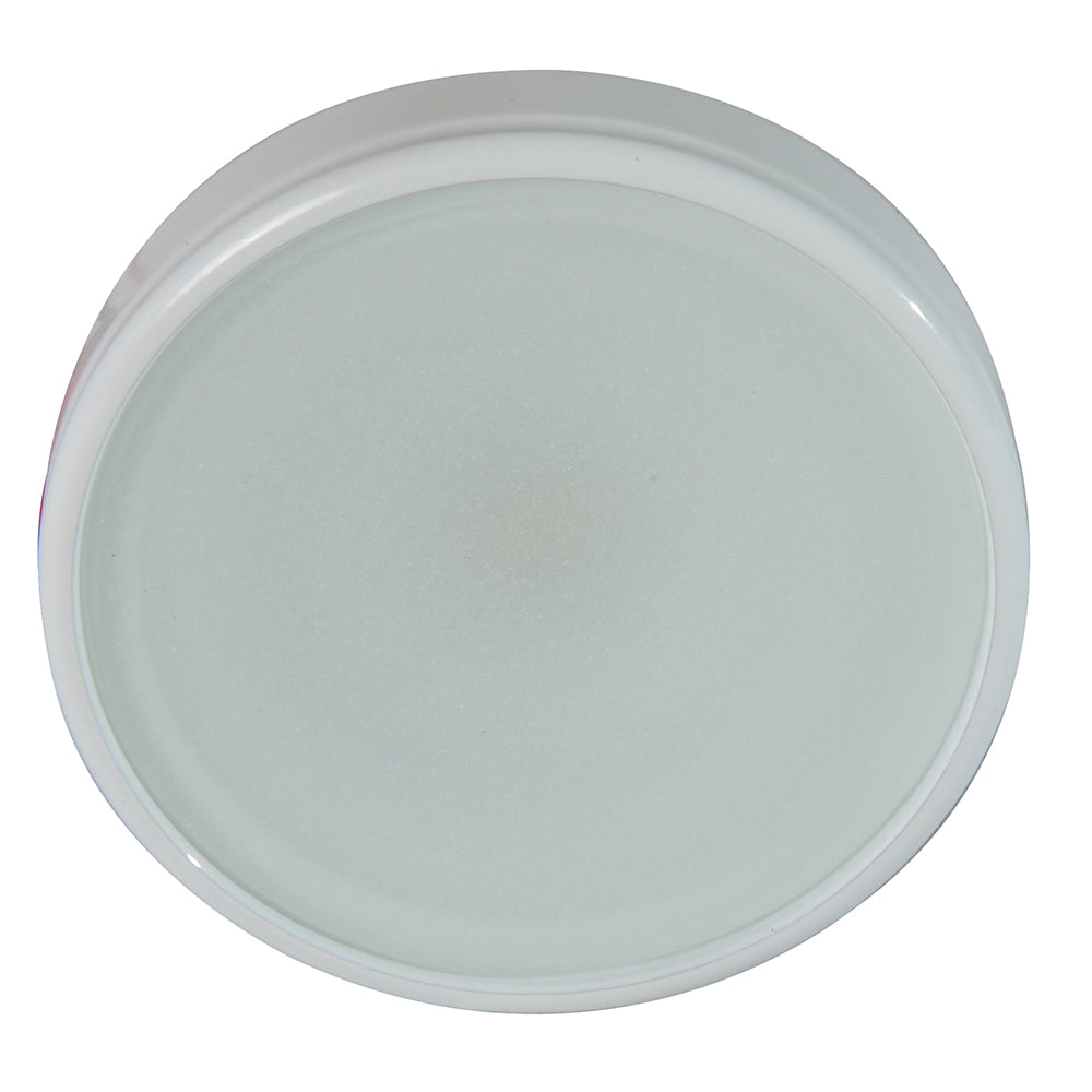 Lumitec Halo - Flush Mount Down Light - White Finish - 3-Color Red/Blue Non-Dimming w/White Dimming [112828] - BuoyMart.com  Dome/Down Lights Lumitec