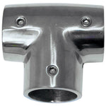 Whitecap " O.D. 90 Degree SS Tee Fitting [6043C] - BuoyMart.com  Rail Fittings Whitecap