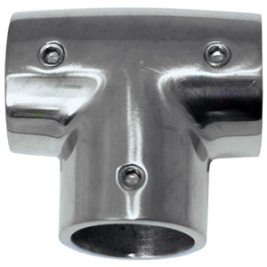 Whitecap " O.D. 90 Degree SS Tee Fitting [6043C] - BuoyMart.com  Rail Fittings Whitecap