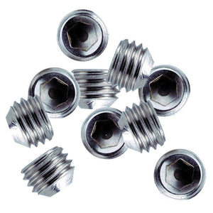 Whitecap 1/4"-28 Thread SS Set Screws - 10 Pack [6249C] - BuoyMart.com  Rail Fittings Whitecap
