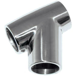 Whitecap " O.D.60 Degree SS Universal Tee [6093C] - BuoyMart.com  Rail Fittings Whitecap