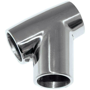 Whitecap " O.D.60 Degree SS Universal Tee [6093C] - BuoyMart.com  Rail Fittings Whitecap