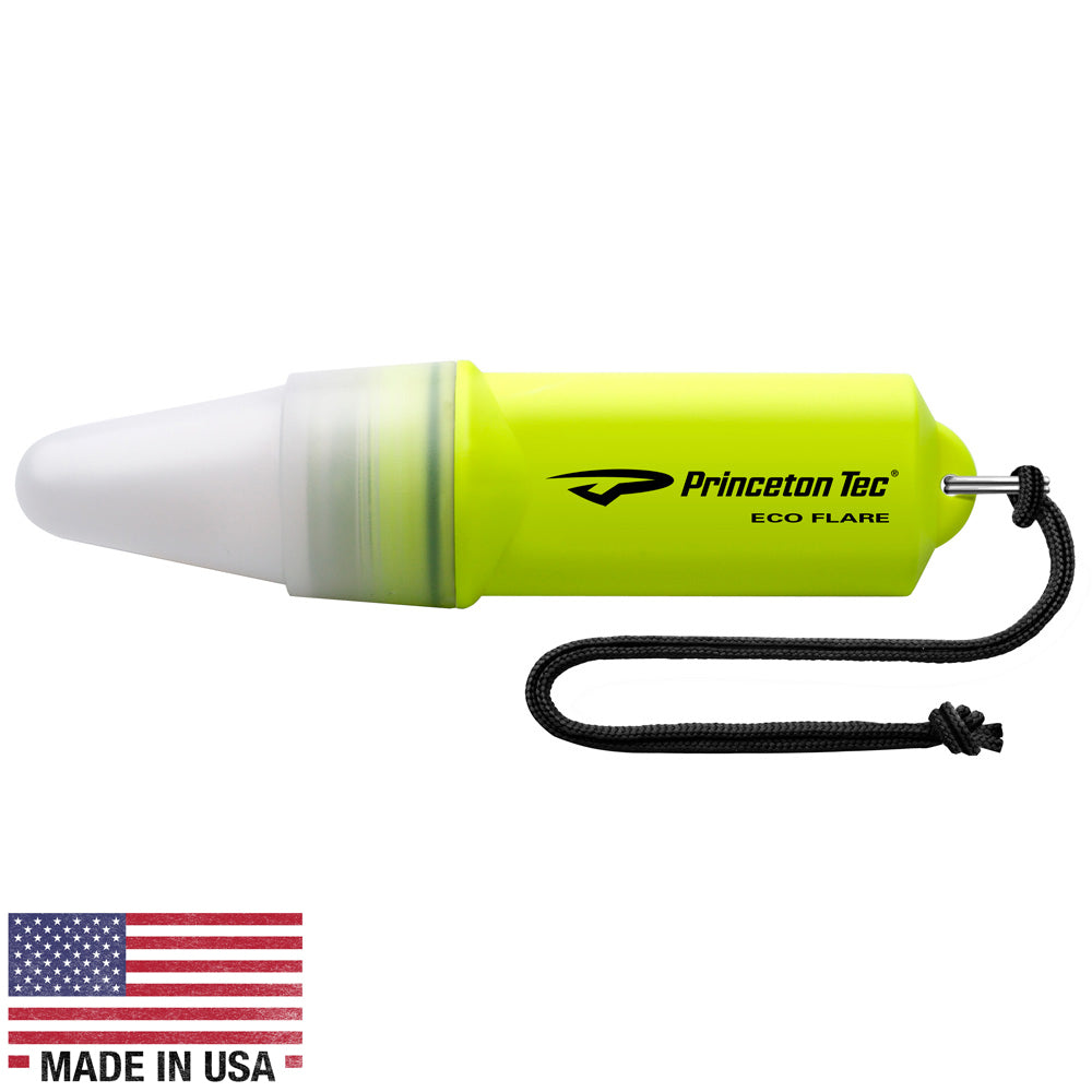 Princeton Tec ECO FLARE - Neon Yellow [EF-2-NY] - BuoyMart.com  Flashlights Princeton Tec