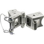 Fulton Fold-Away Bolt-On Hinge Kit 2" x 3" Trailer Beam, Rating 5,000 lbs., 48" Pivot, Z-Max 600 Zinc Finish [HDPB230101] - BuoyMart.com  Rollers & Brackets Fulton