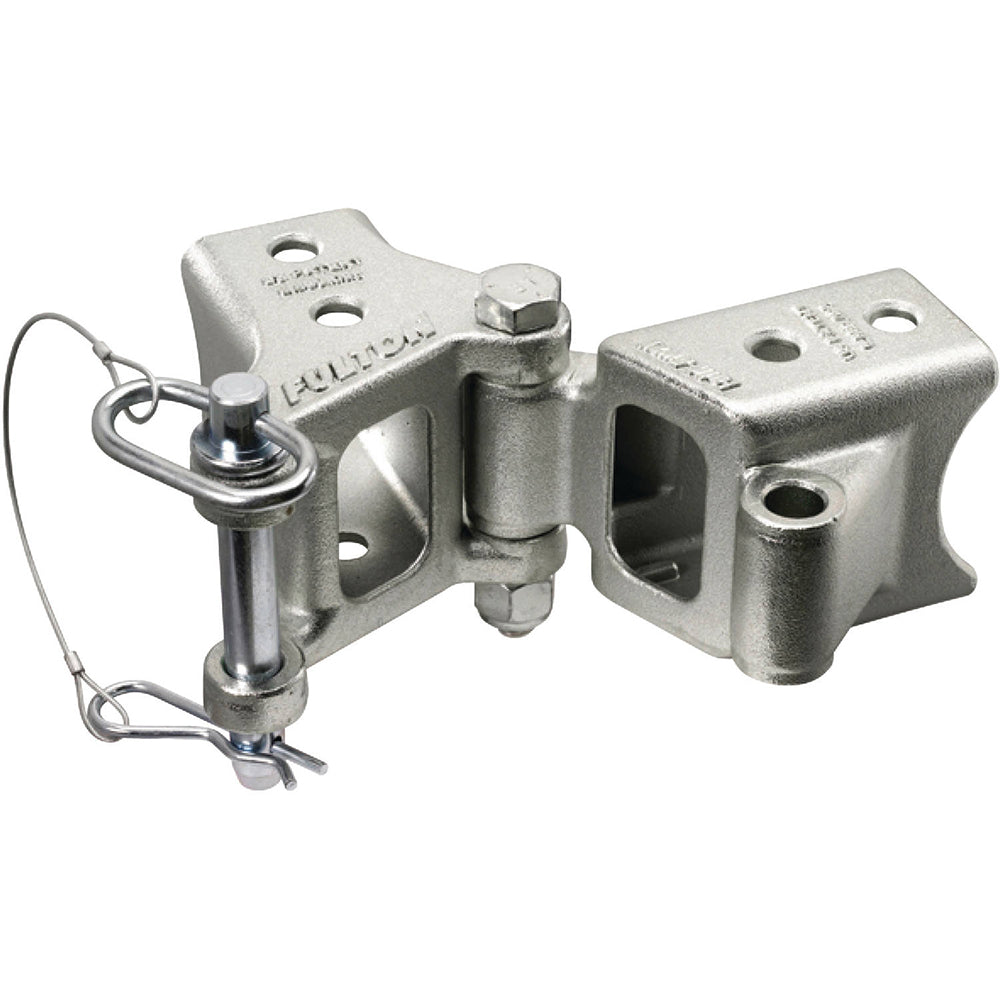 Fulton Fold-Away Bolt-On Hinge Kit 2" x 3" Trailer Beam, Rating 5,000 lbs., 48" Pivot, Z-Max 600 Zinc Finish [HDPB230101] - BuoyMart.com  Rollers & Brackets Fulton
