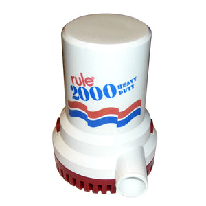 Rule 2000 G.P.H. Non-Automatic Bilge Pump - 24V [12] - BuoyMart.com  Bilge Pumps Rule